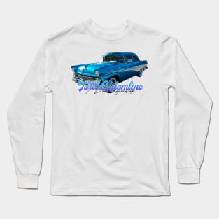 1955 Ford Customline 2 Door Hardtop Long Sleeve T-Shirt